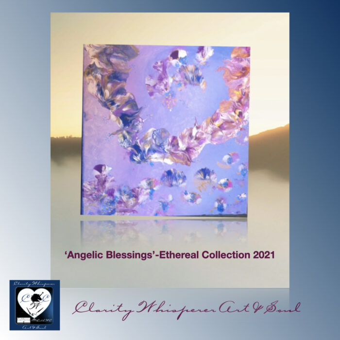 ANGELIC BLESSINGS-12x12 in