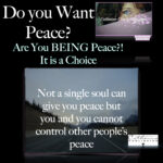 Do YOU Want Peace?