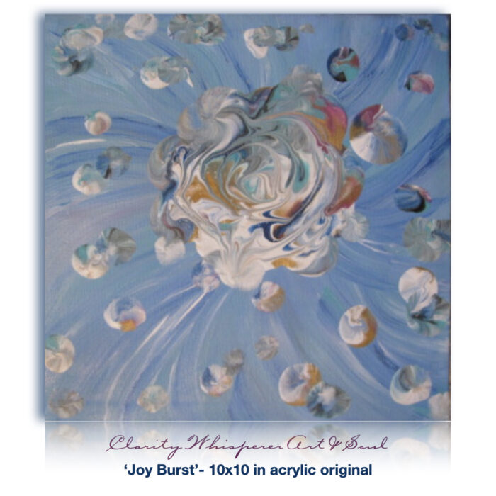 JOY BURST-10x10 in