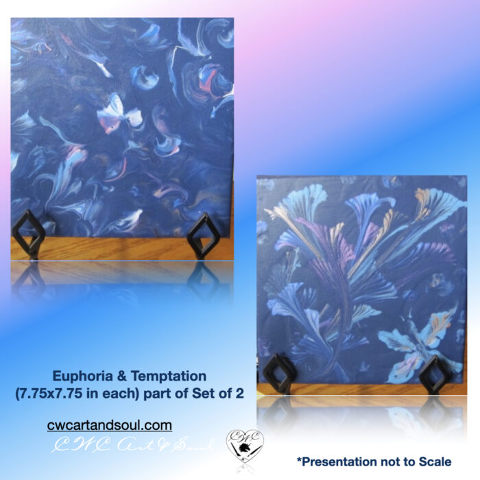 EUPHORIA AND TEMPTATION -Set of 2