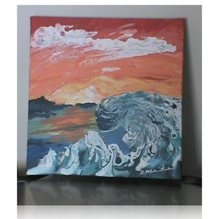 Waves of Change -10x10 in