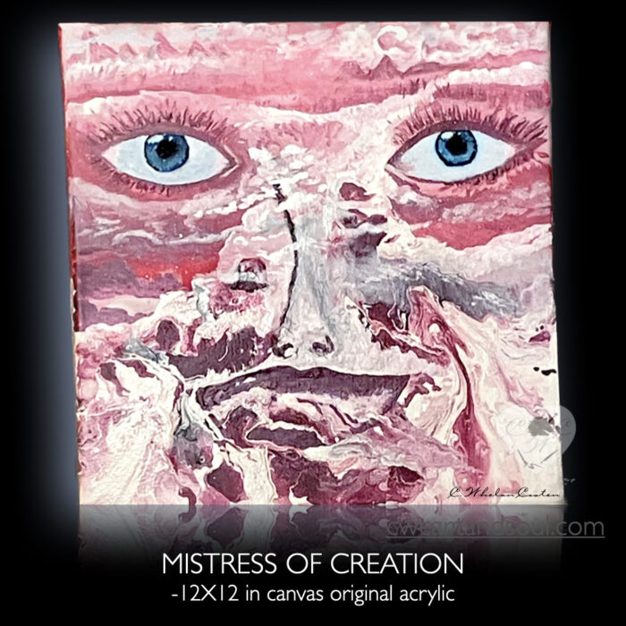 MISTRESS OF CREATION -12x12 in Canvas - Image 4