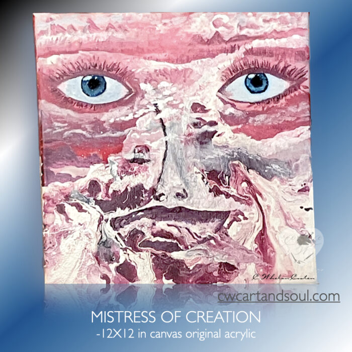 MISTRESS OF CREATION -12x12 in Canvas - Image 2